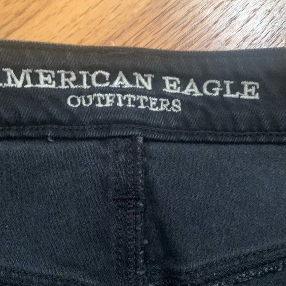 American Eagle y2k black denim jean skirt - Picture 6 of 10